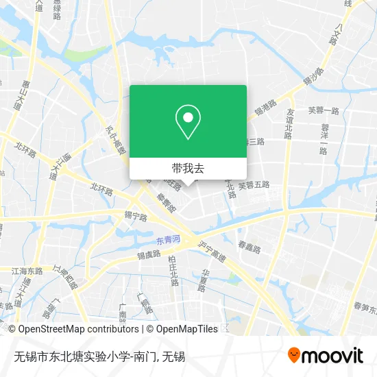无锡市东北塘实验小学-南门地图