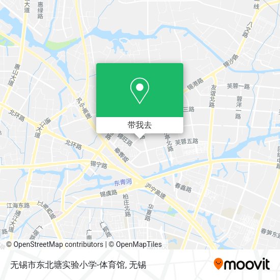 无锡市东北塘实验小学-体育馆地图