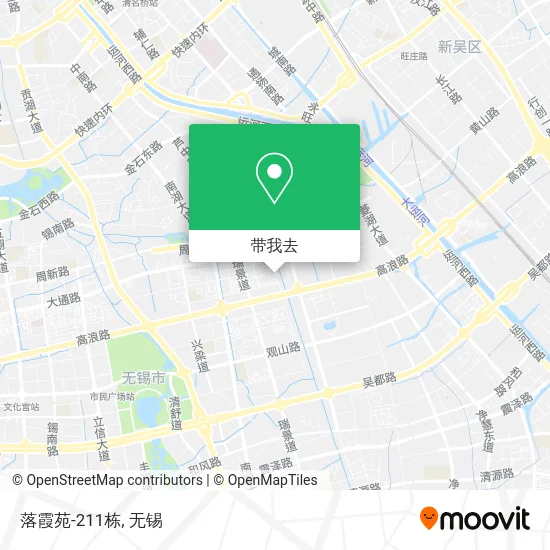 落霞苑-211栋地图