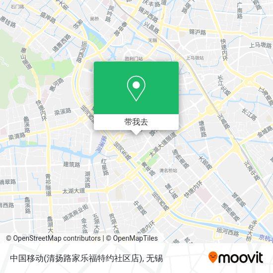 中国移动(清扬路家乐福特约社区店)地图