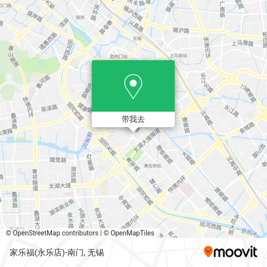 家乐福(永乐店)-南门地图