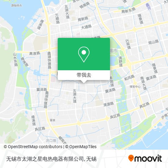 无锡市太湖之星电热电器有限公司地图