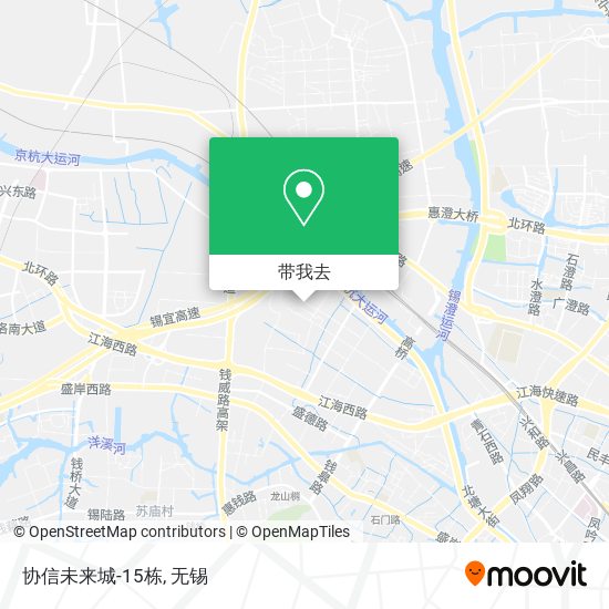协信未来城-15栋地图