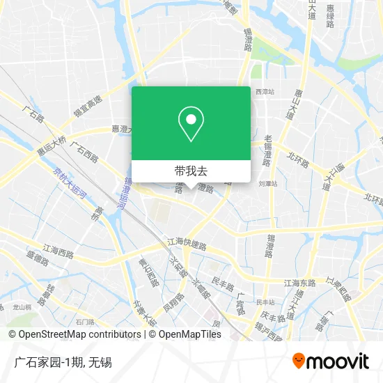 广石家园-1期地图