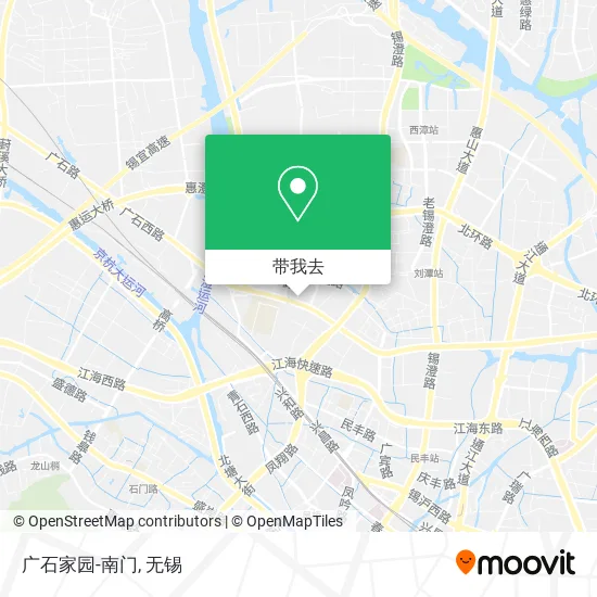 广石家园-南门地图