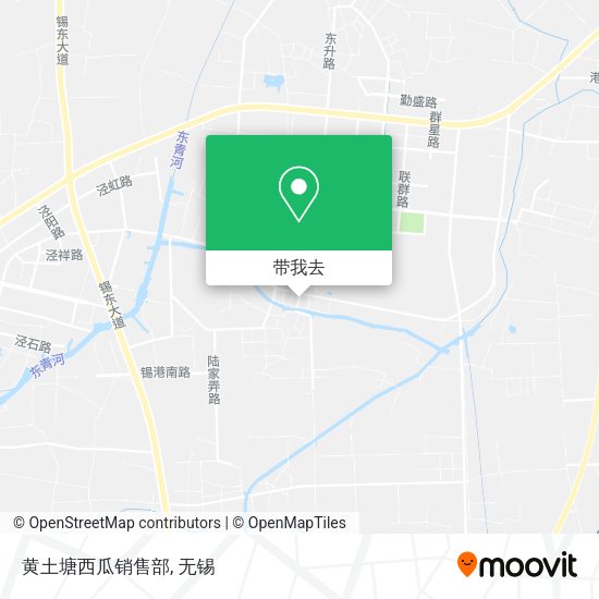 黄土塘西瓜销售部地图