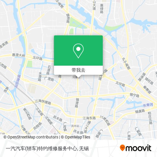 一汽汽车(轿车)特约维修服务中心地图