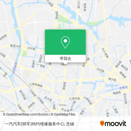 一汽汽车(轿车)特约维修服务中心地图