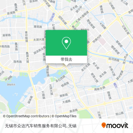 无锡市众达汽车销售服务有限公司地图