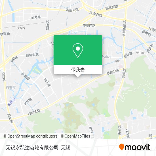 无锡永凯达齿轮有限公司地图
