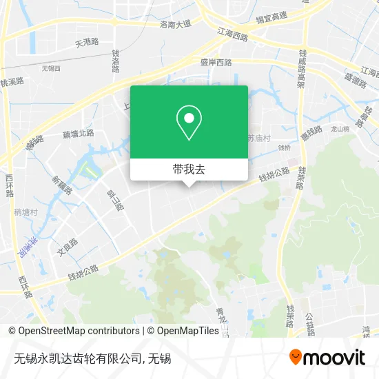 无锡永凯达齿轮有限公司地图