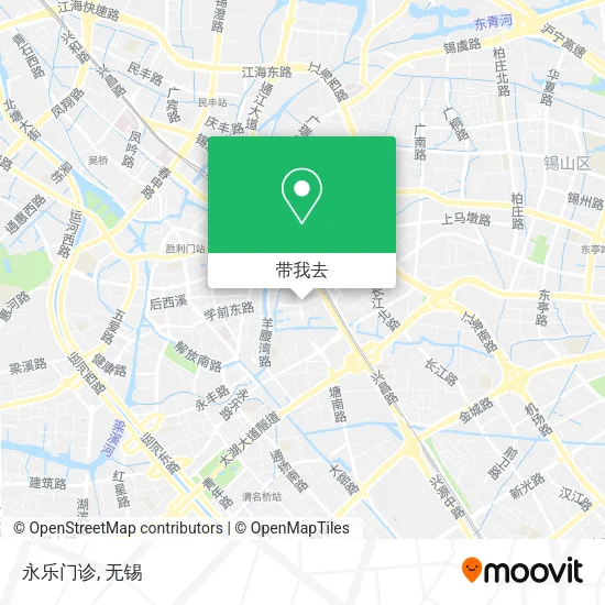 永乐门诊地图