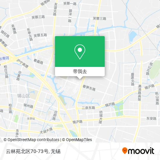 云林苑北区70-73号地图