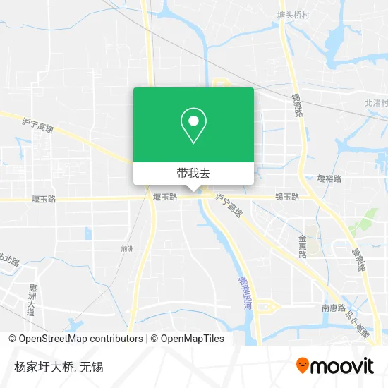 杨家圩大桥地图