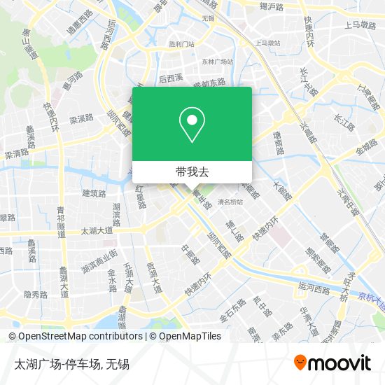 太湖广场-停车场地图