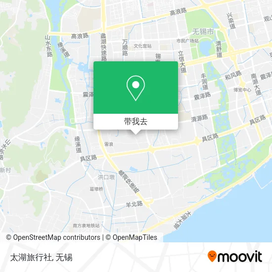 太湖旅行社地图