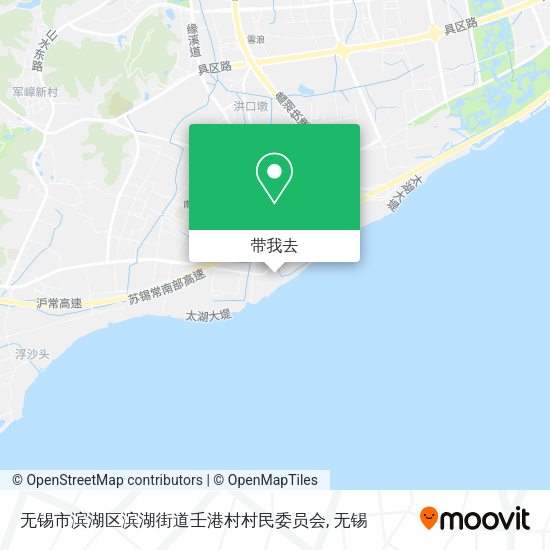 无锡市滨湖区滨湖街道壬港村村民委员会地图