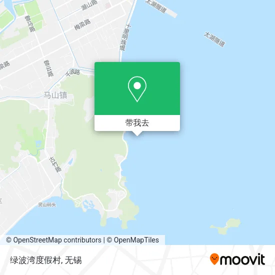 绿波湾度假村地图