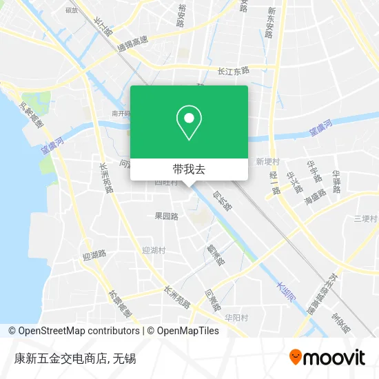 康新五金交电商店地图