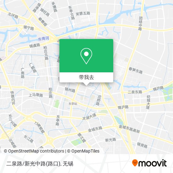 二泉路/新光中路(路口)地图