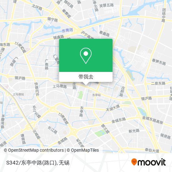 S342/东亭中路(路口)地图