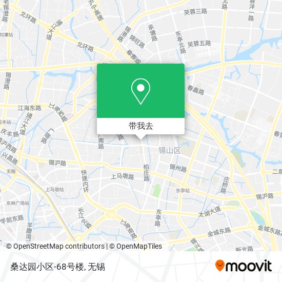 桑达园小区-68号楼地图