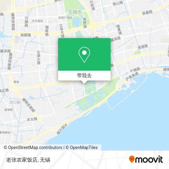 老张农家饭店地图
