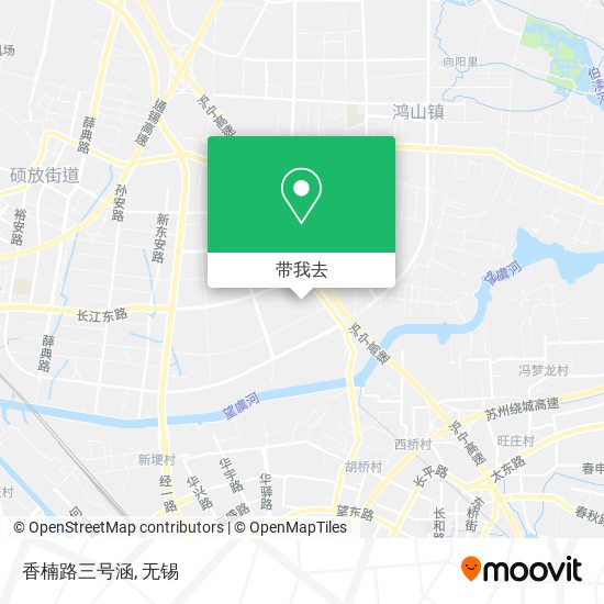 香楠路三号涵地图