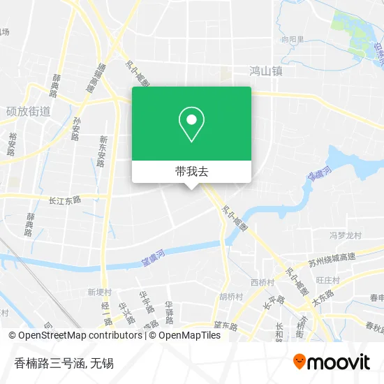 香楠路三号涵地图