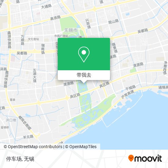 停车场地图