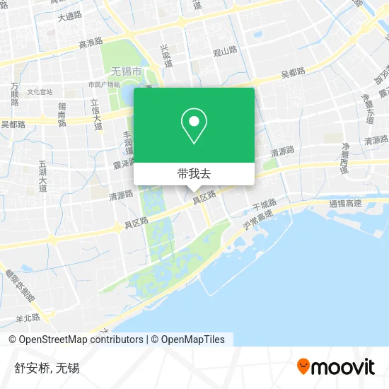 舒安桥地图