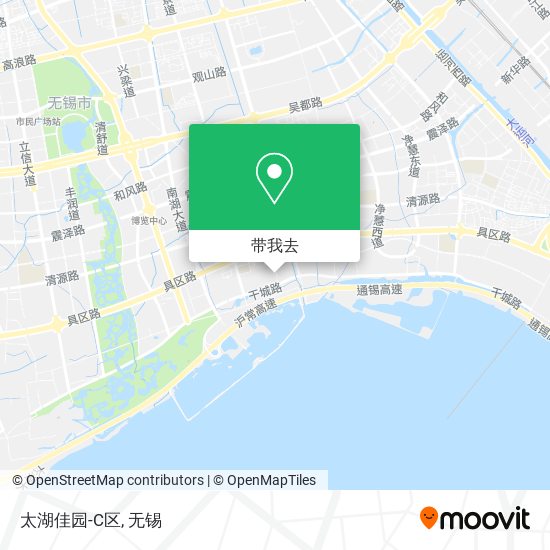 太湖佳园-C区地图