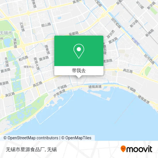 无锡市星源食品厂地图