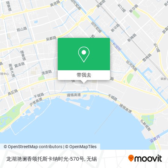 龙湖滟澜香颂托斯卡纳时光-570号地图