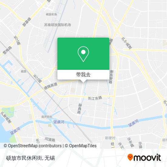 硕放市民休闲街地图
