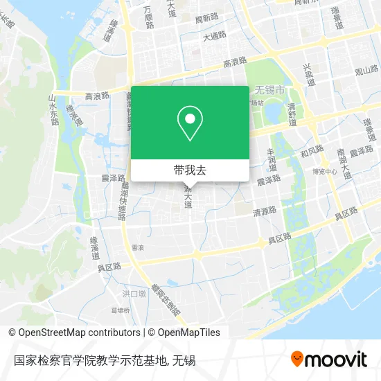 国家检察官学院教学示范基地地图