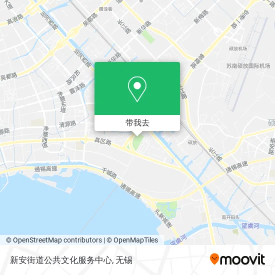 新安街道公共文化服务中心地图