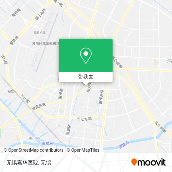 无锡嘉华医院地图