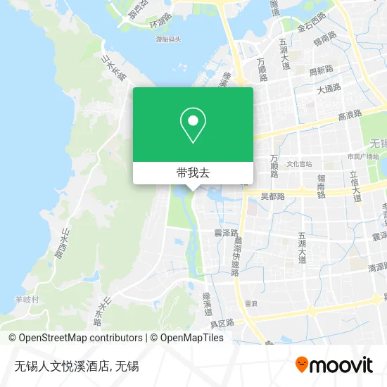 无锡人文悦溪酒店地图