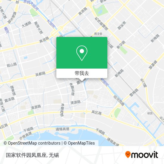 国家软件园凤凰座地图