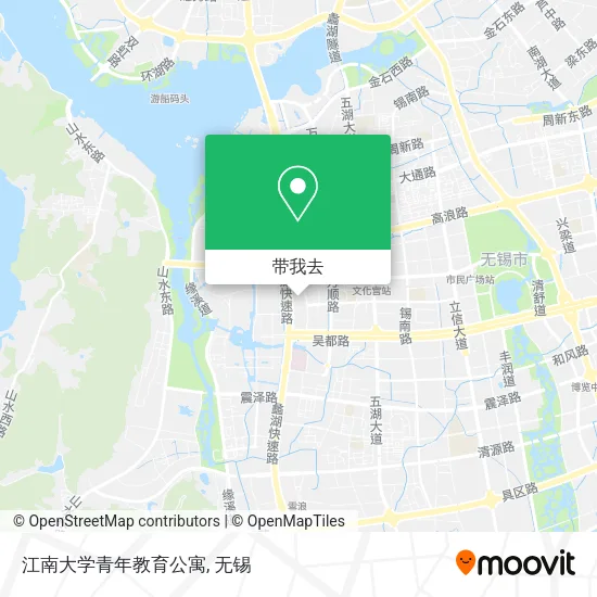 江南大学青年教育公寓地图