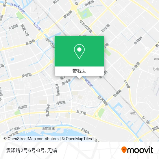 震泽路2号6号-8号地图