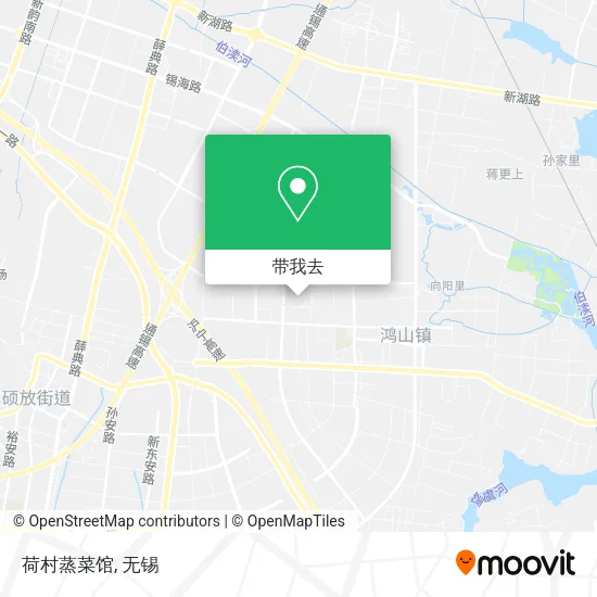 荷村蒸菜馆地图