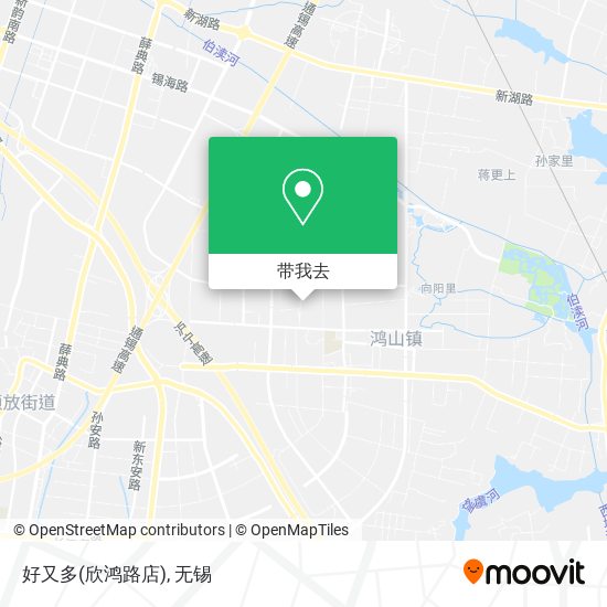 好又多(欣鸿路店)地图