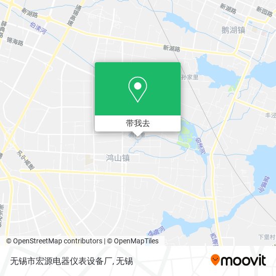 无锡市宏源电器仪表设备厂地图