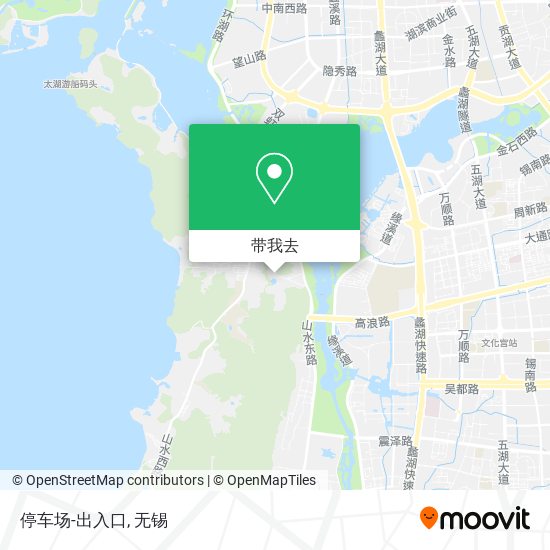 停车场-出入口地图