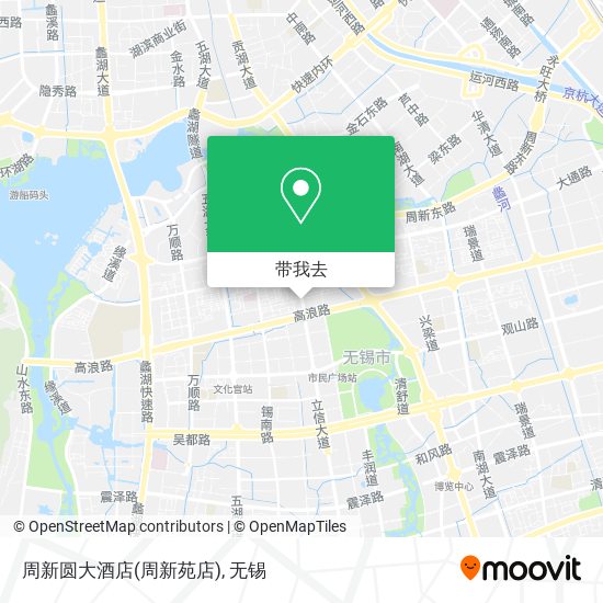 周新圆大酒店(周新苑店)地图