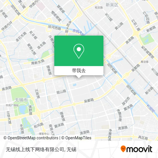 无锡线上线下网络有限公司地图
