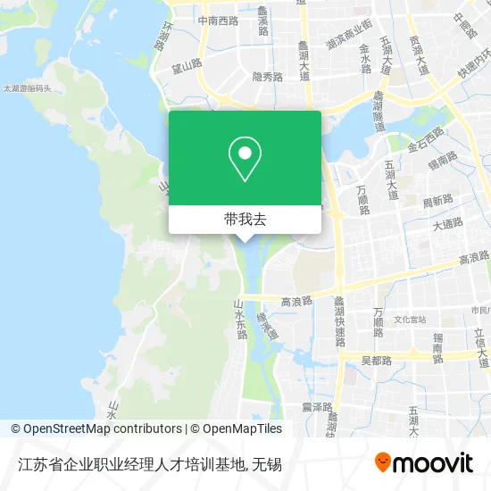 江苏省企业职业经理人才培训基地地图
