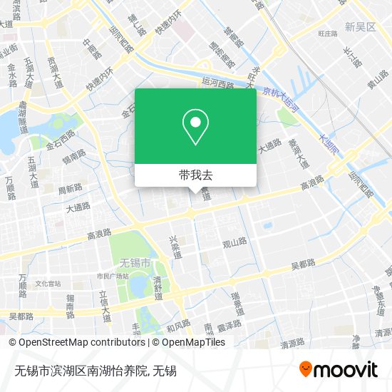 无锡市滨湖区南湖怡养院地图